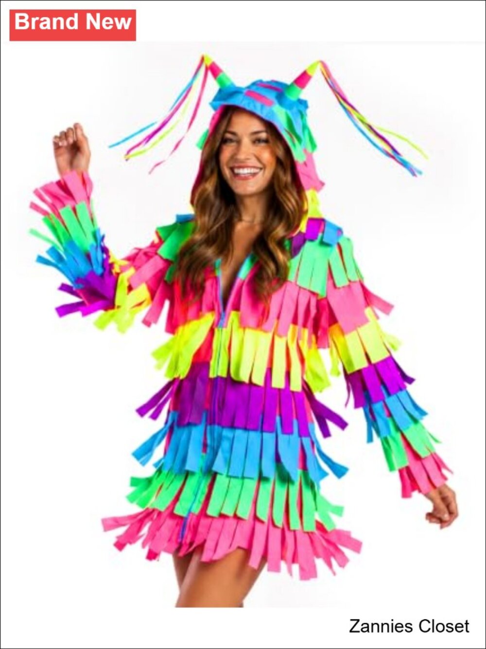 👻 Tipsy Elves Women's Hooded Long Sleeve Halloween Costume Dress